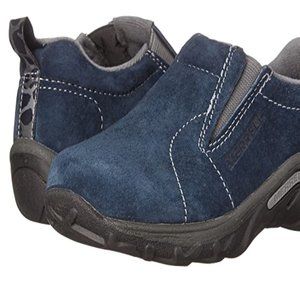 brand NWT Merrell Kid's Jungle Mocs, navy